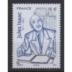 France - Poste - 2023 - Jules Isaac - Literature