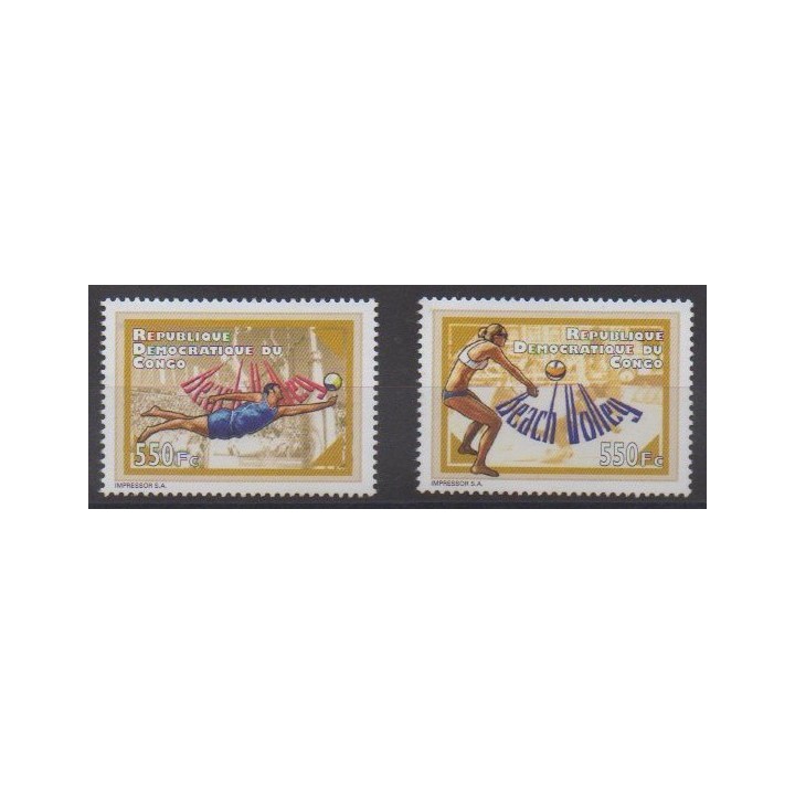 Buy this set of stamps of the Democratic Republic of Congo ( of the year 2012 (Nb 2003/2004).