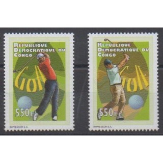 Buy this set of stamps of the Democratic Republic of Congo ( of the year 2012 (Nb 1995/1996).