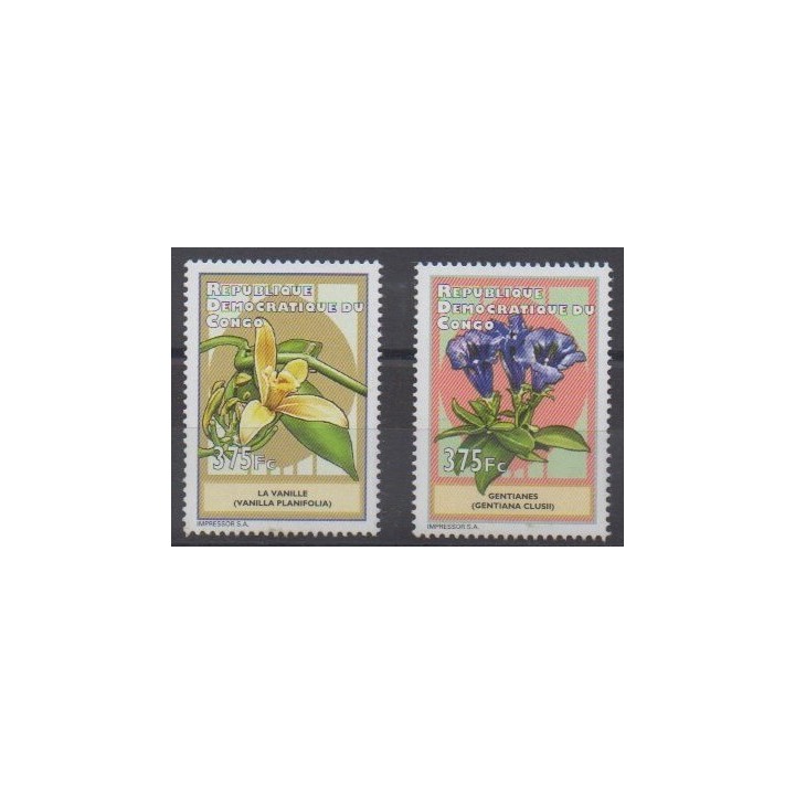 Acheter cette série de timbres de la République Démocratique du Congo de l'année 2012 (No 2029/2030).