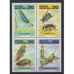 Congo (République démocratique du) - 2013 - No 2079A/2079D - Insectes