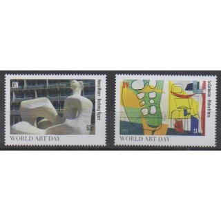 Buy this set of stamps of United Nations (UN - New York) of the year 2023 (Nb 1821/1822).