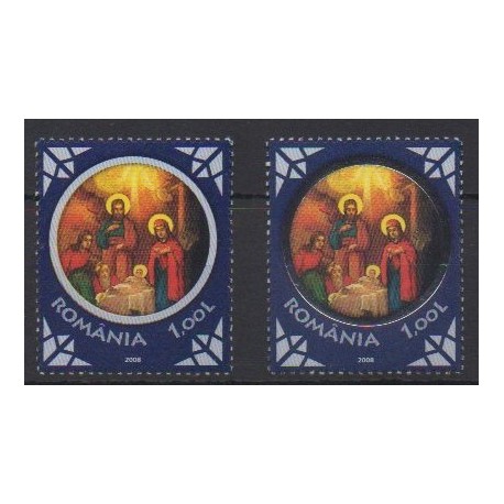 Roumanie - 2008 - No 5332/5333 - Noël