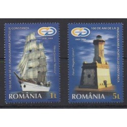 Roumanie - 2009 - No 5399/5400 - Navigation - Phares