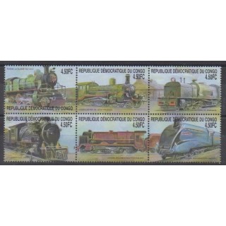 Acheter cette série de timbres de la République Démocratique du Congo de l'année 2001 (No 1522GP/1522GU).