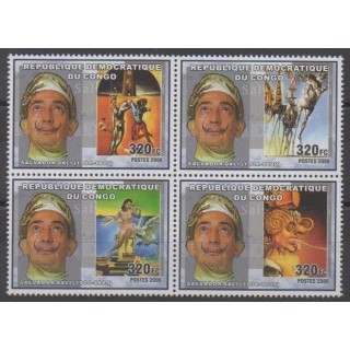 Buy this set of stamps of the Democratic Republic of Congo ( of the year 2006 (Nb 1745/1748).