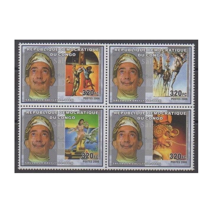 Buy this set of stamps of the Democratic Republic of Congo ( of the year 2006 (Nb 1745/1748).