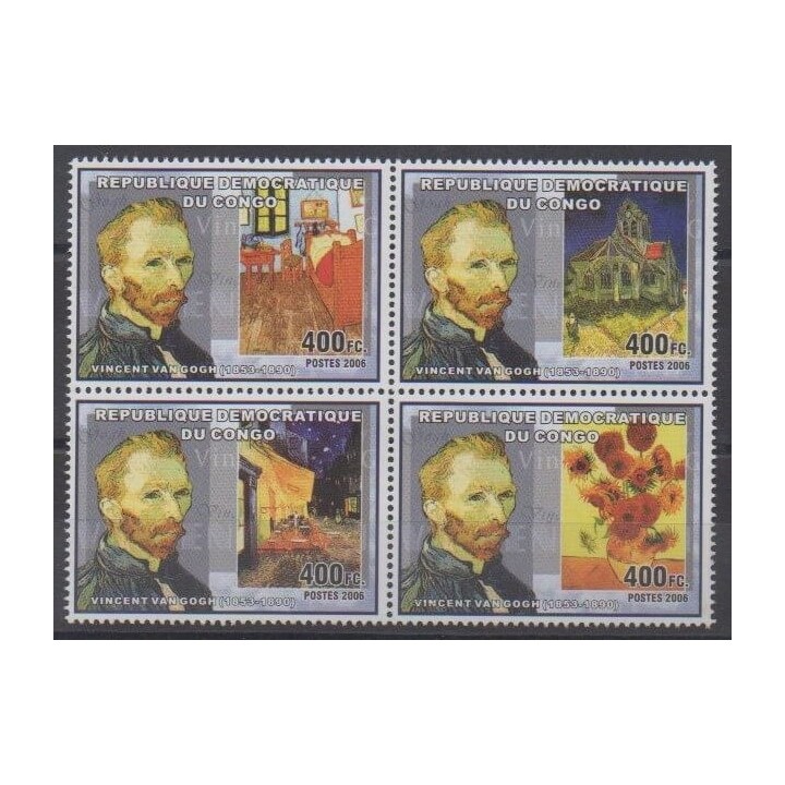 Buy this set of stamps of the Democratic Republic of Congo ( of the year 2006 (Nb 1785/1788).