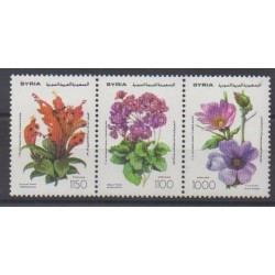 Syr. - 1993 - Nb 985/987 - Flowers