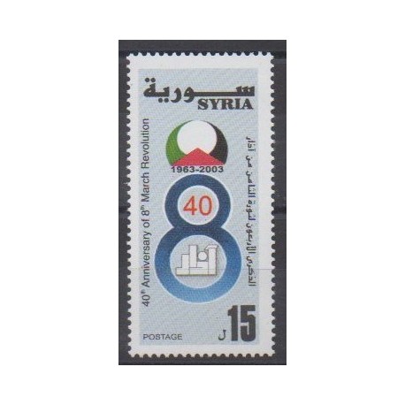 Syr. - 2003 - Nb BC1213 - Various Historics Themes