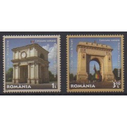 Romania - 2011 - Nb 5544/5545 - Monuments