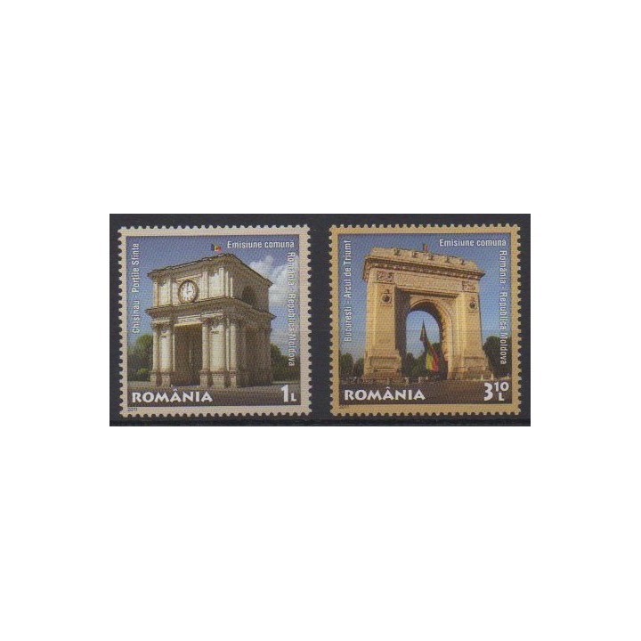 Acheter cette série de timbres de Roumanie de l'année 2011 (No 5544/5545).
