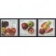Roumanie - 2012 - No 5599/5601 - Fruits ou légumes