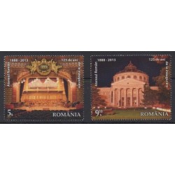 Romania - 2013 - Nb 5658/5659 - Monuments