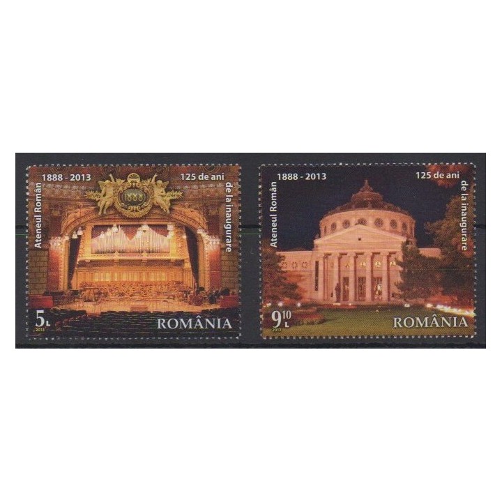 Acheter cette série de timbres de Roumanie de l'année 2013 (No 5658/5659).