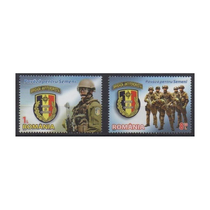 Acheter cette série de timbres de Roumanie de l'année 2012 (No 5646/5647).