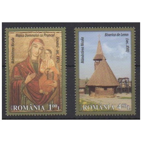 Romania - 2015 - Nb 5927/5928 - Religion