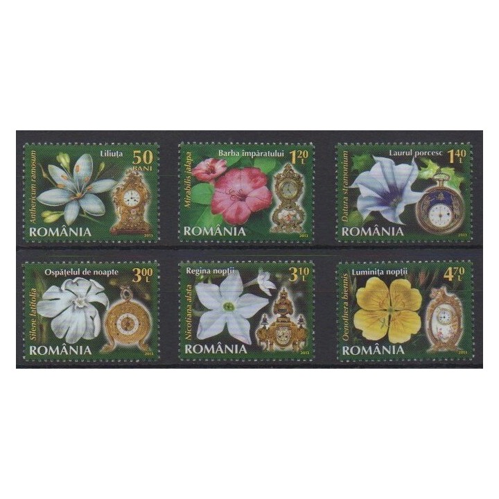 Acheter cette série de timbres de Roumanie de l'année 2013 (No 5693/5698).