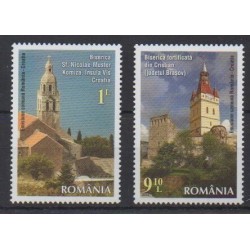 Romania - 2014 - Nb 5858/5859 - Churches