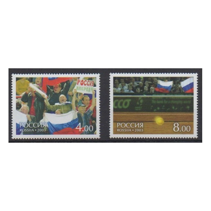 Buy this set of stamps of Russia of the year 2003 (Nb 6702/6703).