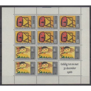 Buy this souvenir sheet  of Netherlands of the year 1965 (Nb BF3).