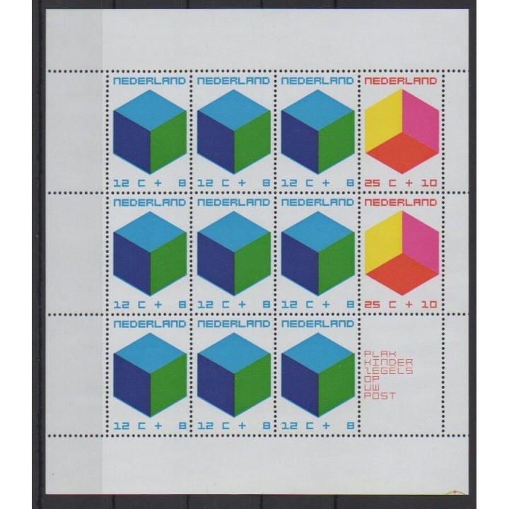 Acheter ce bloc-feuillet des Pays-Bas de l'année 1970 (No BF9).