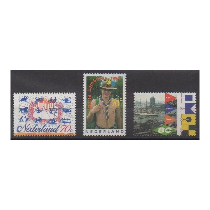 Acheter cette série de timbres des Pays-Bas de l'année 1995 (No 1510/1512).