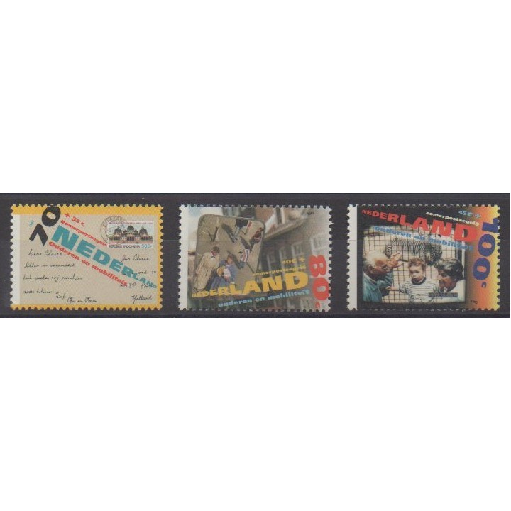 Acheter cette série de timbres des Pays-Bas de l'année 1995 (No 1504/1506).