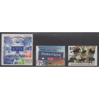 Buy this set of stamps of Netherlands of the year 1994 (Nb 1481/1483).