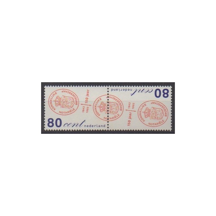 Acheter cette série de timbres des Pays-Bas de l'année 1993 (No 1432/1433).