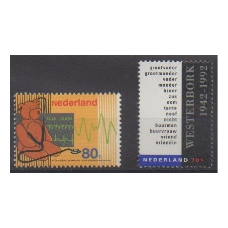 Netherlands - 1992 - Nb 1408/1409