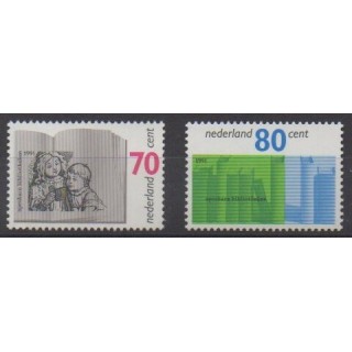Acheter cette série de timbres des Pays-Bas de l'année 1991 (No 1385/1386).