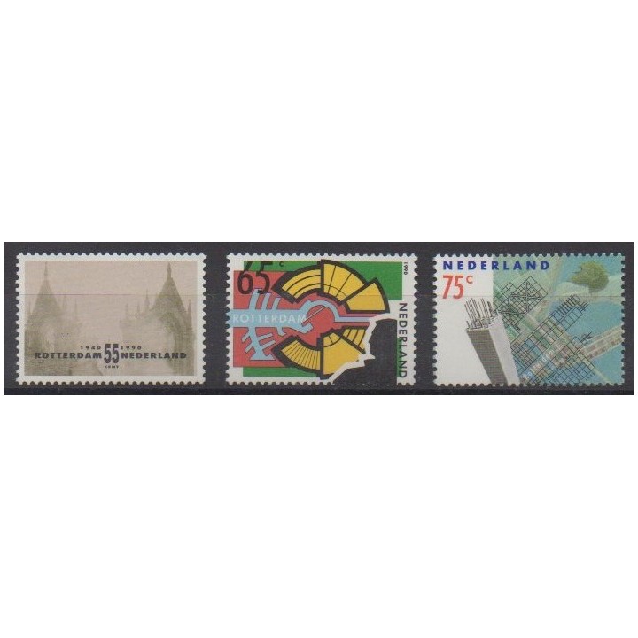 Acheter cette série de timbres des Pays-Bas de l'année 1990 (No 1352/1354).