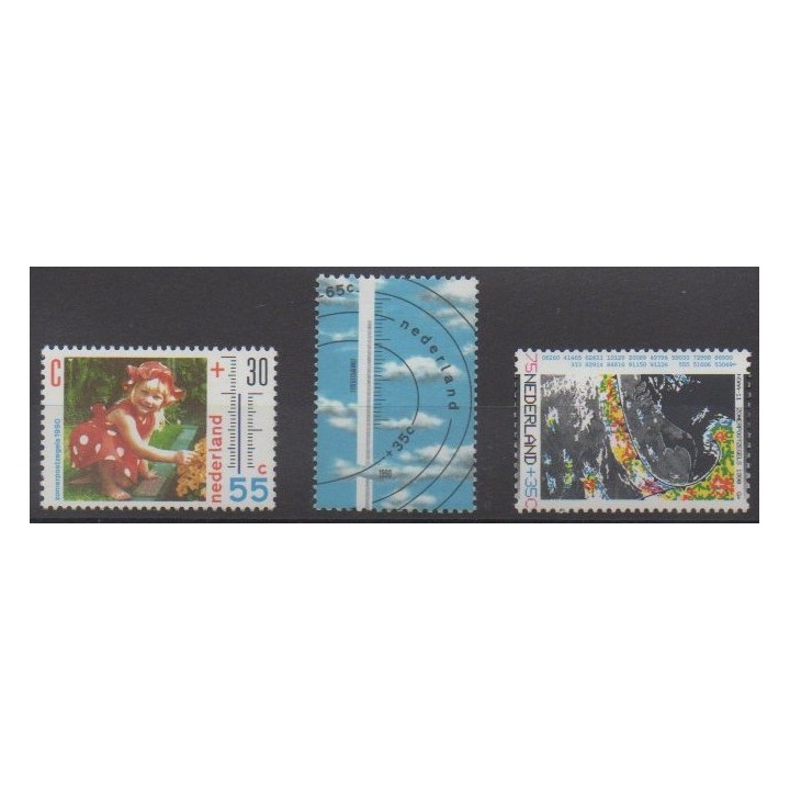 Buy this set of stamps of Netherlands of the year 1990 (Nb 1349/1351).