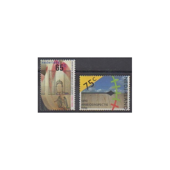 Buy this set of stamps of Netherlands of the year 1990 (Nb 1345/1346).