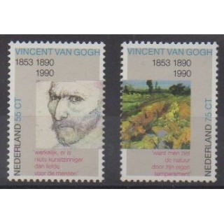Buy this set of stamps of Netherlands of the year 1990 (Nb 1347/1348).