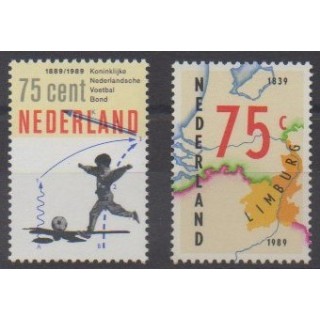 Acheter cette série de timbres des Pays-Bas de l'année 1989 (No 1339/1340).