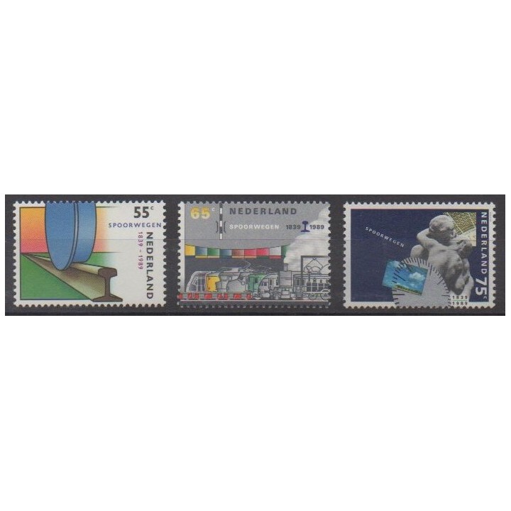 Buy this set of stamps of Netherlands of the year 1989 (Nb 1336/1338).
