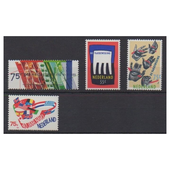 Acheter cette série de timbres des Pays-Bas de l'année 1989 (No 1327/1330).
