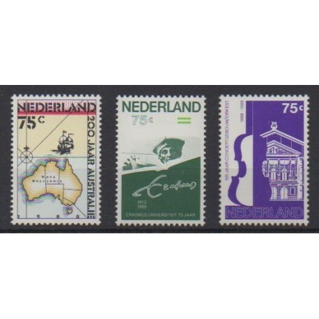 Pays-Bas - 1988 - No 1320/1322