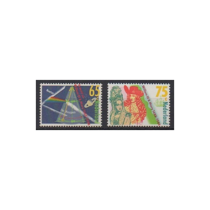 Buy this set of stamps of Netherlands of the year 1988 (Nb 1315/1316).