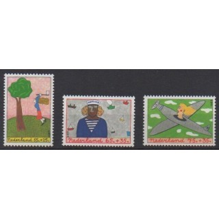 Buy this set of stamps of Netherlands of the year 1987 (Nb 1298/1300).