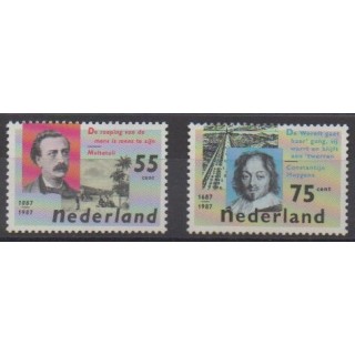 Buy this set of stamps of Netherlands of the year 1987 (Nb 1283/1284).
