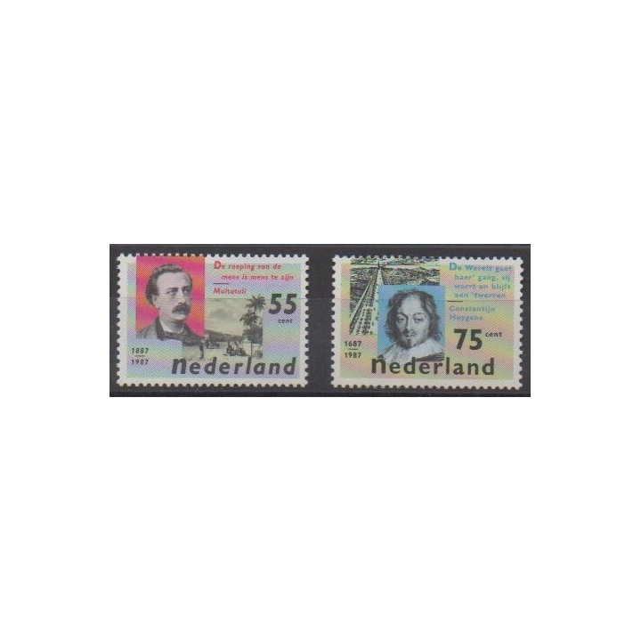 Acheter cette série de timbres des Pays-Bas de l'année 1987 (No 1283/1284).