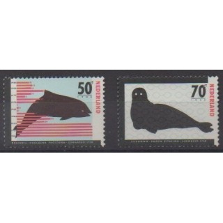 Buy this set of stamps of Netherlands of the year 1985 (Nb 1249/1250).