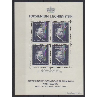 Buy this souvenir sheet  of Liechtenstein of the year 1938 (Nb BF3).