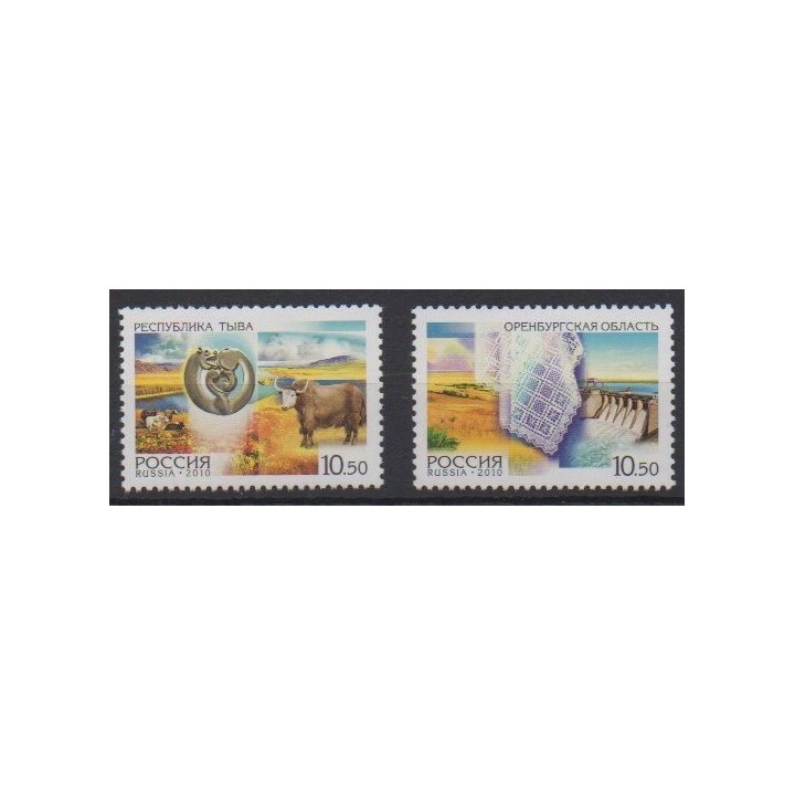 Buy this set of stamps of Russia of the year 2010 (Nb 7164/7165).