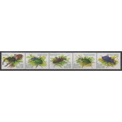 Russie - 2003 - No 6734/6738 - Insectes