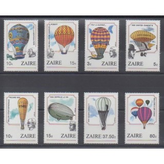 Buy this set of stamps of Zaire of the year 1984 (Nb 1174/1181).