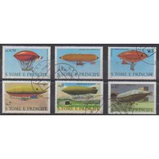 Acheter cette série de timbres de Saint-Thomas et Prince de l'année 1980 (No 578/583). - Oblitéré